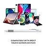 Stylus Pens for iPhone,Rsepvwy Active Stylus Digital Pen with 1.5mm Ultra Fine Tip Stylist Pencil for iPhone Pen,White