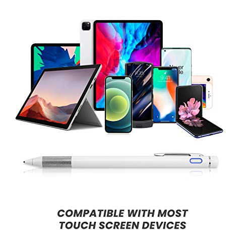 Stylus Pen for Samsung Galaxy Tab A 10.1/10.5/8 Inch Pencil, Rsepvwy Active Digital Stylus with 1.5mm Ultra Fine Tip Stylist Pen for Samsung Galaxy Tab A 10.1/10.5/8 Inch,White