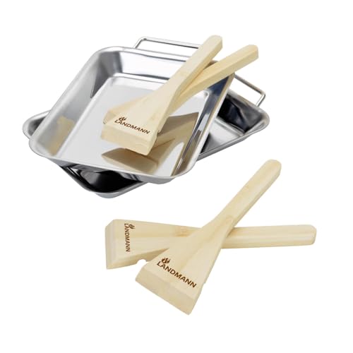 Graplan 2 Pièces En Acier Inoxydable Bench à Pâte Hachoir