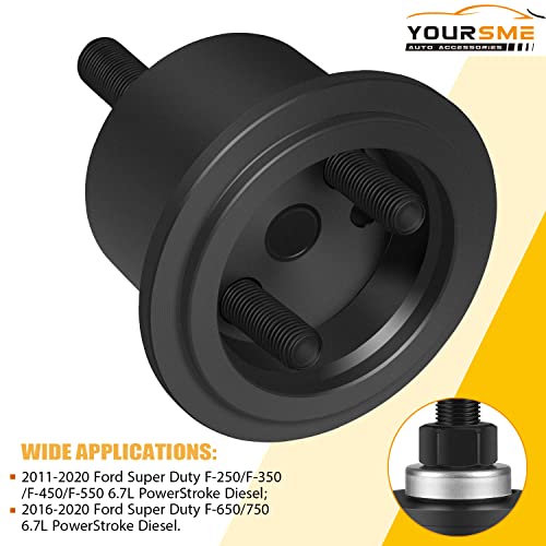 6.7L Powerstroke Front Crankshaft Seal Installer Tool 303-1509 & 303-1509-01 Fit For 2011-2020 Ford Super Duty F250/F350/F450/F550 6.7L Powerstroke And 2016-2020 Ford Super Duty F650/750 Alt St-137B #TOP1