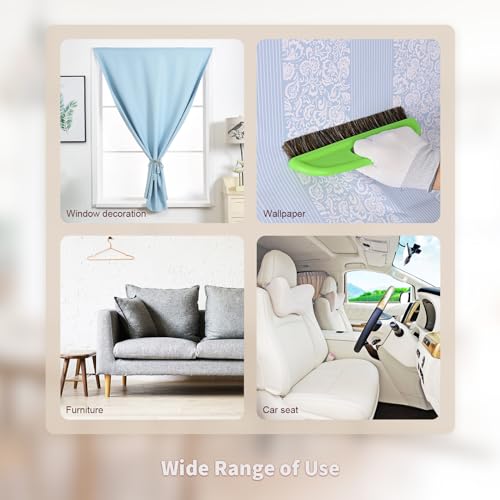 Ehdis Wallpaper Smoothing Brush Wallpaper Paste Brush Wallpaper Smoothing Tool For Peel And Stick Contact Paper Hanging Vinyl Backsplash Window Film thumb #6