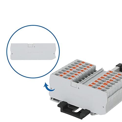 Cubierta final D-PT 4-QU para aislar el extremo del conector de cable PT-4-QUATTRO de 4mm 3