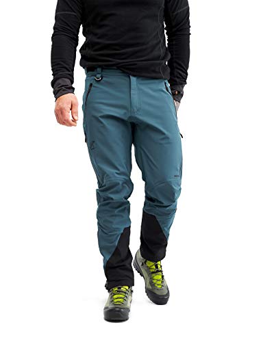 Preisvergleich Produktbild RevolutionRace Cyclone Rescue Pants, Herrenhosen, Belüftete und wasserdichte Hose für Wanderung und Anderen Outdoor-Aktivitäten, Stargazer, L