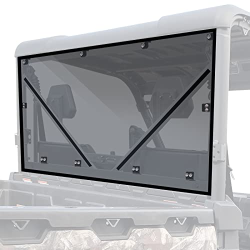 Image of StarknightMT Rear Windshield Compatible with CFMOTO UFORCE 1000 2019-2026 &1000XL 2022-2025, UV-Proof PC Back Window Accessories, Tinted (Not for U10 Pro)