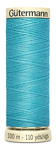 Gutermann Hilo Sew-All 110 Yardas Azul Místico miniatura 1