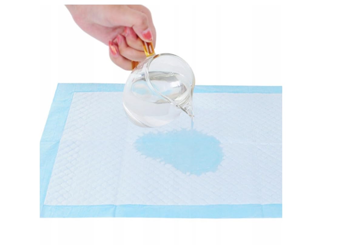ZOLTA Tappetino monouso per neonato, 90 x 60 cm, 50 pezzi, per incontinenza, pannolini per neonati, morbido, a prova di perdite e ad assorbimento rapido