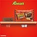 REESE'S Milk Chocolate Peanut Butter Snack Size Bats, Halloween Candy Bag, 9.6 oz