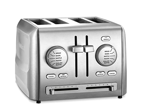 Cuisinart Cpt-640P1 4-Slice Custom Select Toaster, Stainless Steel #TOP1