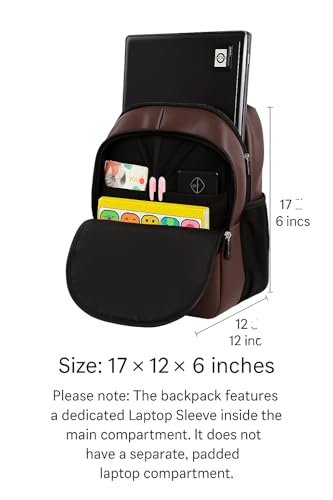 Image of airwin Waterproof 18-Inch School Backpack with 2 Compartments & Bottle Holders | Lightweight, Durable Bag for Boys, Girls & Students
