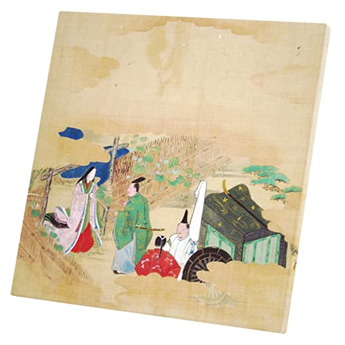 Toile Imprimée Estampe Japonaise 19 Vintage Tableau Campagne Décoration Art