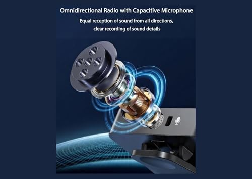 Image of Wireless Microphone, Mini Portable Recording Clip Mic with Receiver for All Type-C, Micro U Mobile Phones Camera Laptop for Vlogging YouTube Online Class, Zoom Call (F11)