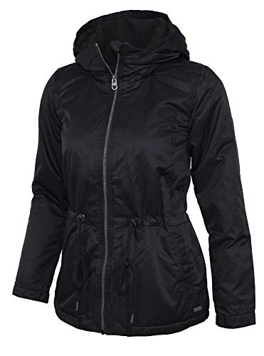 Bench Damen Parka Jacke CONCISE, Schwarz (Black BK014), Gr. S