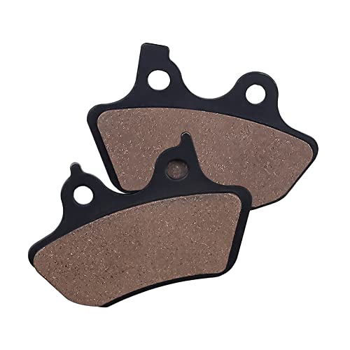 Cyleto Front & Rear Brake Pads For Harley Davidson Softail Flstci Flstc Heritage Classic/I 2000 2001 2002 2003 2004 2005 2006 2007 #TOP4