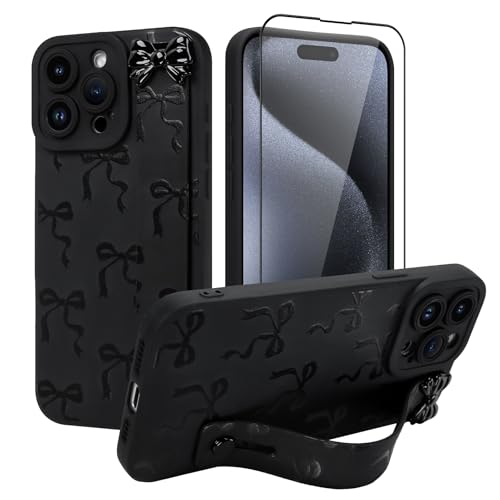 Coque iPhone 15 Pro avec sangle poignet et béquille intégrée OOK
