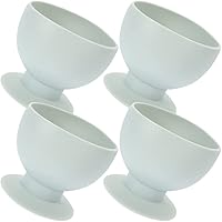 Vista 1 de Toyvian 4 unids tope de puerta protector de pared redondo silicona protector parachoques protector niños seguridad puerta perilla cubierta protectora