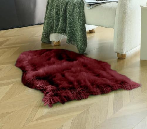 Image of VRB Dec 3 Mtr 60inch Fur White Cloth for Decoration,Baby Photoshoot Props Cloth for Decoration,Parties,Costumes, Gift Packing,Party Decor,Backdrop for Wedding mandap,Pooja (Red, 3Mtr)