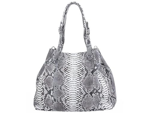 Large Fashion Snakeskin Shoulder Bag3
