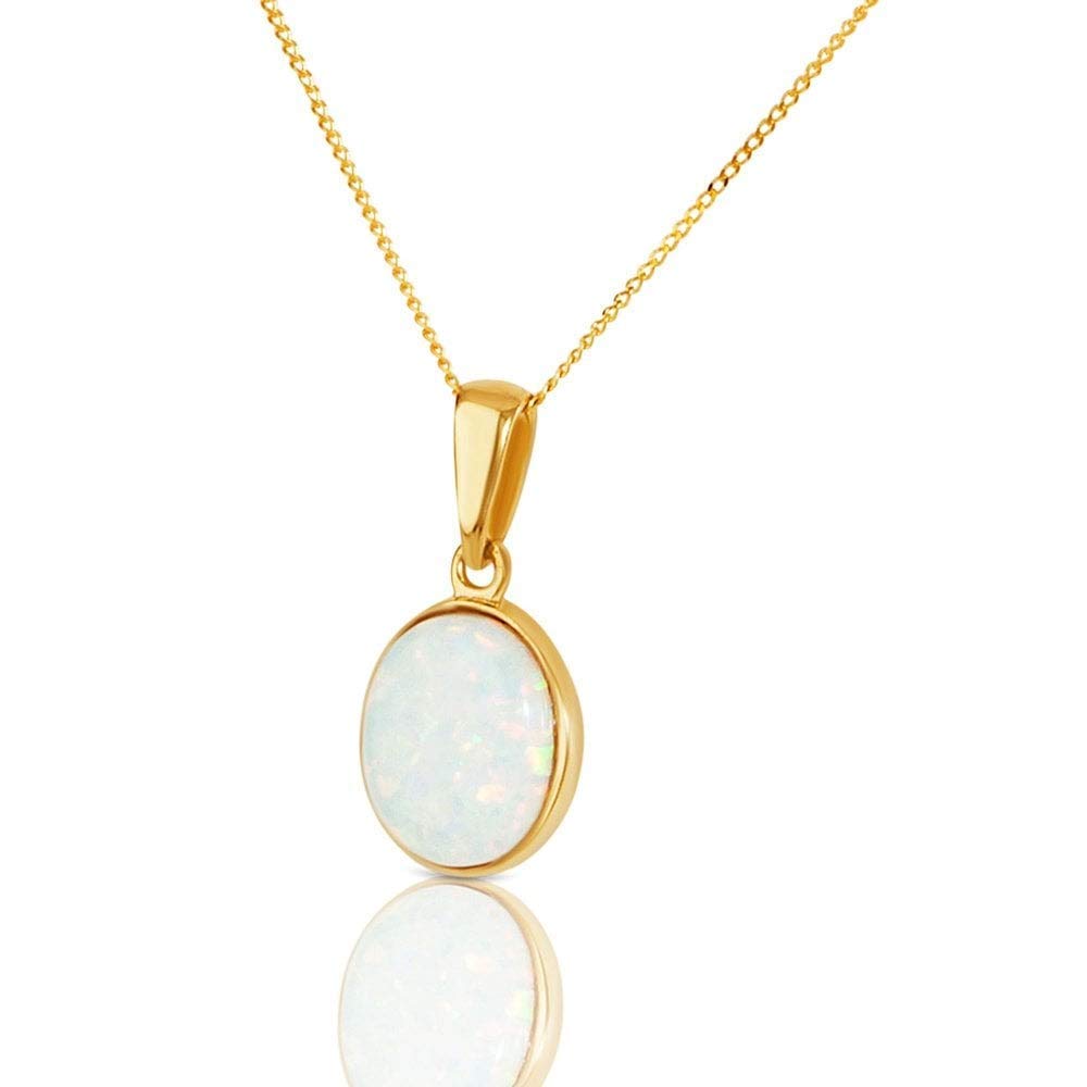 Natural Opal 6.25 Ratti ASHTdhatu Gold Plated Pendant Opal Stone Original Certified/Opal Stone fire/fire Opal Stone Pendant for Men & Women by Lab Certified-image-15
