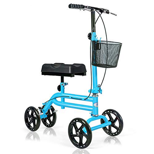 Buy Giantex All Terrain Steerable Knee Scooter, Medical Knee Walker for