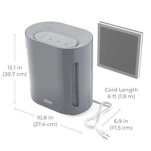 Pure Enrichment Purezone Air Purifier For Bedroom & Living Room, 4-Stage Filtration & Uv-C Light, H13 Hepa Filter Helps Remove Bacteria, Pet Hair Dander, Allergens thumb #7