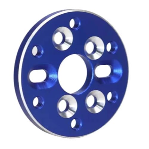 Adaptateur moteur 380 vers 540 en métal bleu pour buggy RC Xray et Sakura