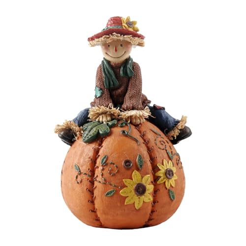 Calabazas para decorar | Esculturas decorativas de calabazas de resina Decoración del hogar | Estética creativa decoración de habitaciones Figuras decorativas para tiendas de salón, decoración de