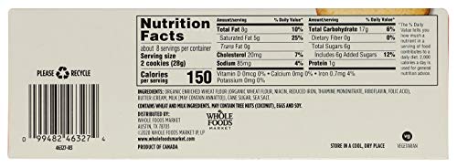 Image of 365 by Whole Foods Market, Cookie Shortbread, 8 Ounce (Pack of 4)