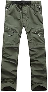 Men Pants Daoroka Men's Summer Detachable Waterproof Casual Quick Dry Outdoor Comfy 2018