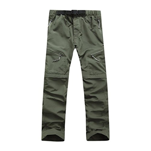 Men Pants Daoroka Men's Summer Detachable Waterproof Casual Quick Dry Outdoor Comfy 2018