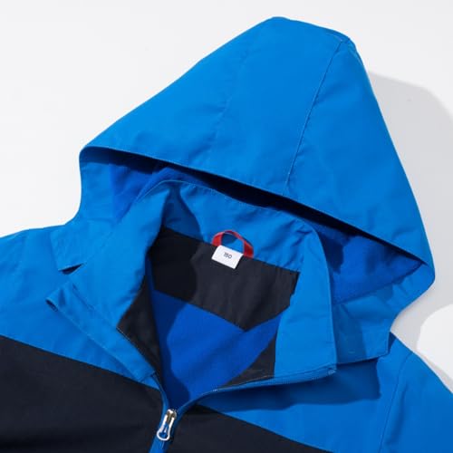 Image of Waterproof Kids Rain Jackets With Hood,Lightweight Toddler Raincoat For Boys Girls,Kids Clothes Windbreaker Jacket