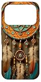 Colorful Dream Catcher Drawing with Feather Case for iPhone 17 Pro