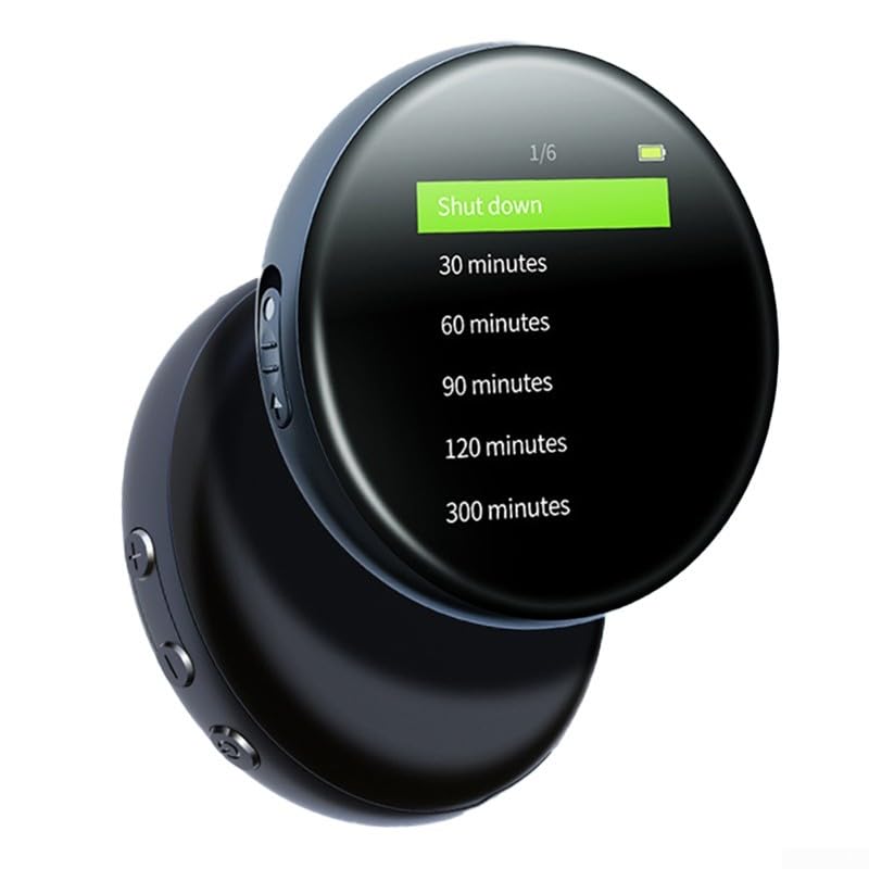 Zoegneer Lettore MP3 portatile da 64 GB, con lettore e-book e radio FM, durata della batteria 95 ore, dispositivo musicale compatto per viaggi e pendolari, colore nero (16G)