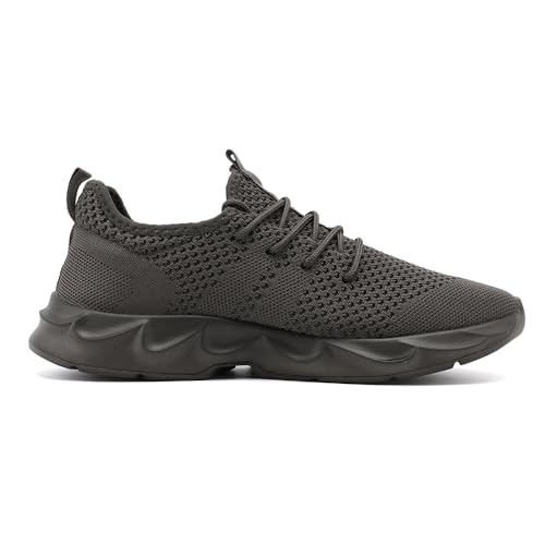 Image of DLWKIPV Mens Running Shoes Sneakers Tennis Non Slip Walking Gym Workout Athletic Slip On Casual Lightweight Breathable Mesh Fashion