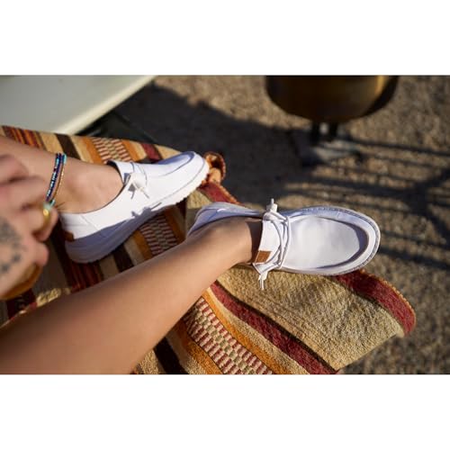 Image of HEYDUDE Women's Wendy Stretch Canvas Slip On Shoes | Easy On Loafer
