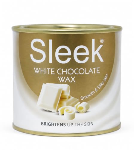 Sleek White Chocolate Hair Removing Wax | Smooth & Silky Skin | Painless Waxing at Home | 600G