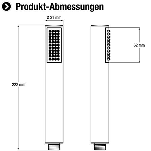 Cornat TECB3400 Doccia Alzano Monogetto con