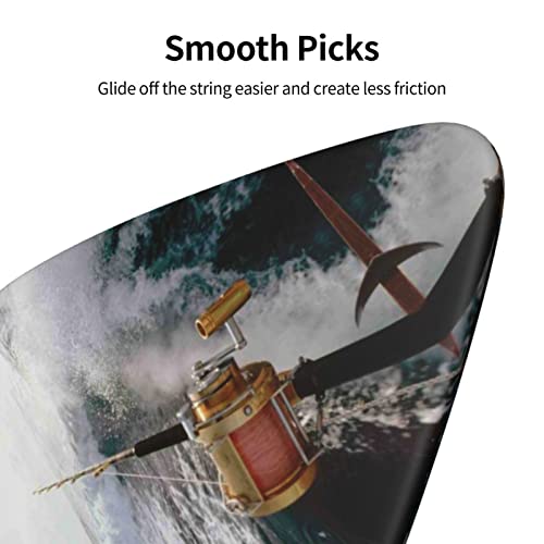 Ensemble de 6 médiators de guitare pour canne à pêche pour guitare acoustique, guitare électrique, basse, ukulélé – fin… - Les Beatles, Paul McCartney, John Lennon, RIngo Starr, George Harrison Ensemble de 6 médiators de guitare pour canne à pêche pour guitare acoustique, guitare électrique, basse, ukulélé - fin… – Image 8