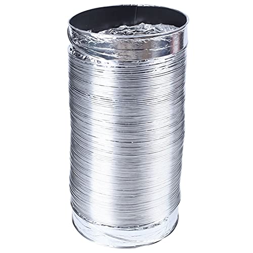 Gaine de ventilation aluminium flexible 100mm pour conduit d'évacuation - 4