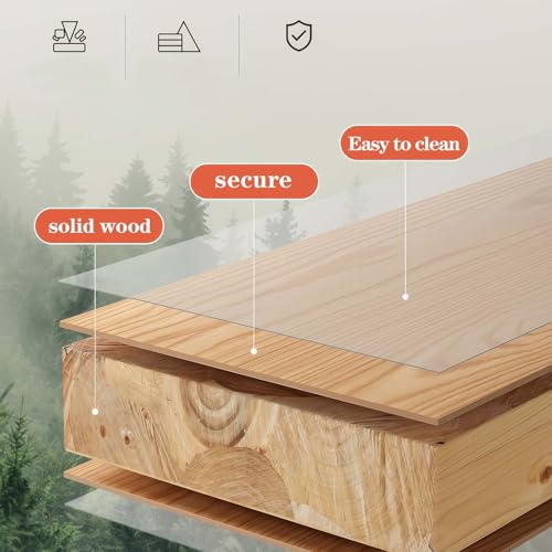 Estantería abierta de madera independiente con acabado robusto de 126 cm 8