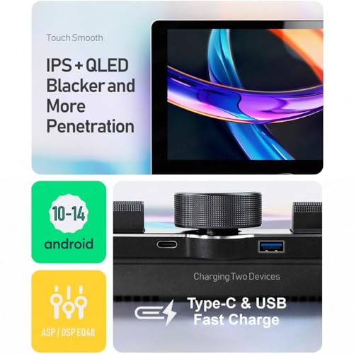 Image of SOUND FIRE Trillion 10.1 Inch 2K Diamond 2GB RAM / 32GB ROM with DSP /QLED /Android Auto /CarPlay Android Car Stereo