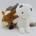 Tylyund Peluches Juego De 2, Juguetes De Peluche Suaves Ghibli Princess Mononoke Hime Yakkuru Kodama