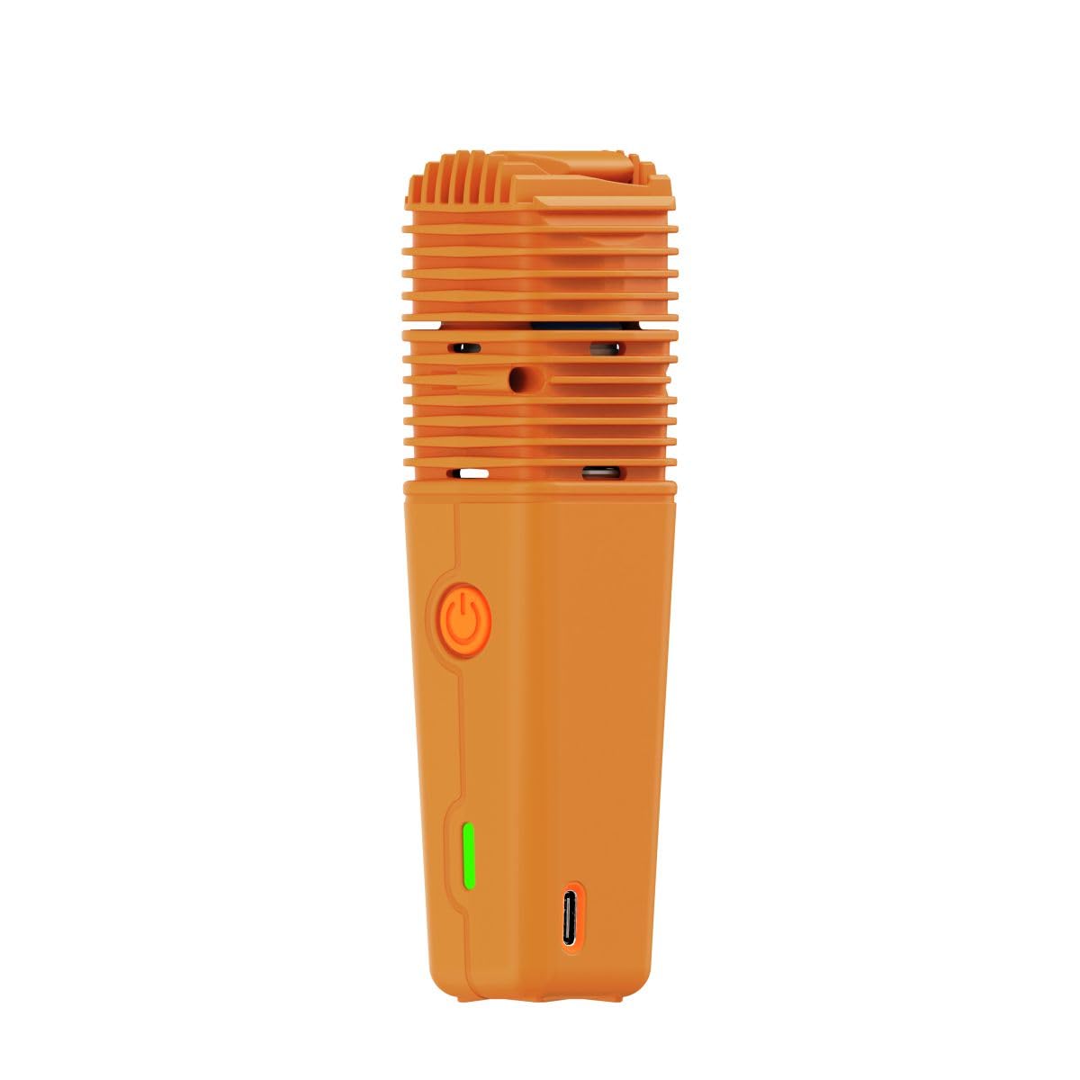 VEAZY Vaporizer von Storz & Bickel – Alluring Black - Kompakter Premium-Kräuterverdampfer (Inspiring Orange)