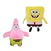 Ksydhwd Peluche 2 Pz/Lotto 23 Cm Cartoon Animal Doll Toy Farcito E Giocattoli di Peluche Spongebob E Patrick Star Peluche Bambola Giocattolo di Alta qualità