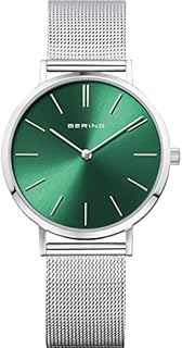 BERING Damen Uhr Quarz Movement - Classic Collection mit Edelstahl und Saphirglas 14134-008 Armbandsuhren - Wasserdicht: 3 ATM