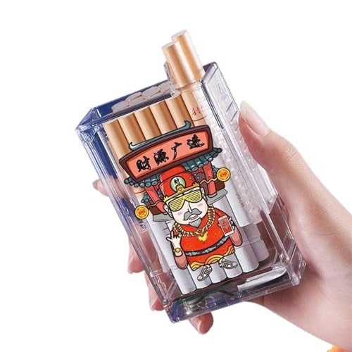 Estuche de cigarrillos con encendedor USB recargable 2 en 1 miniatura 1