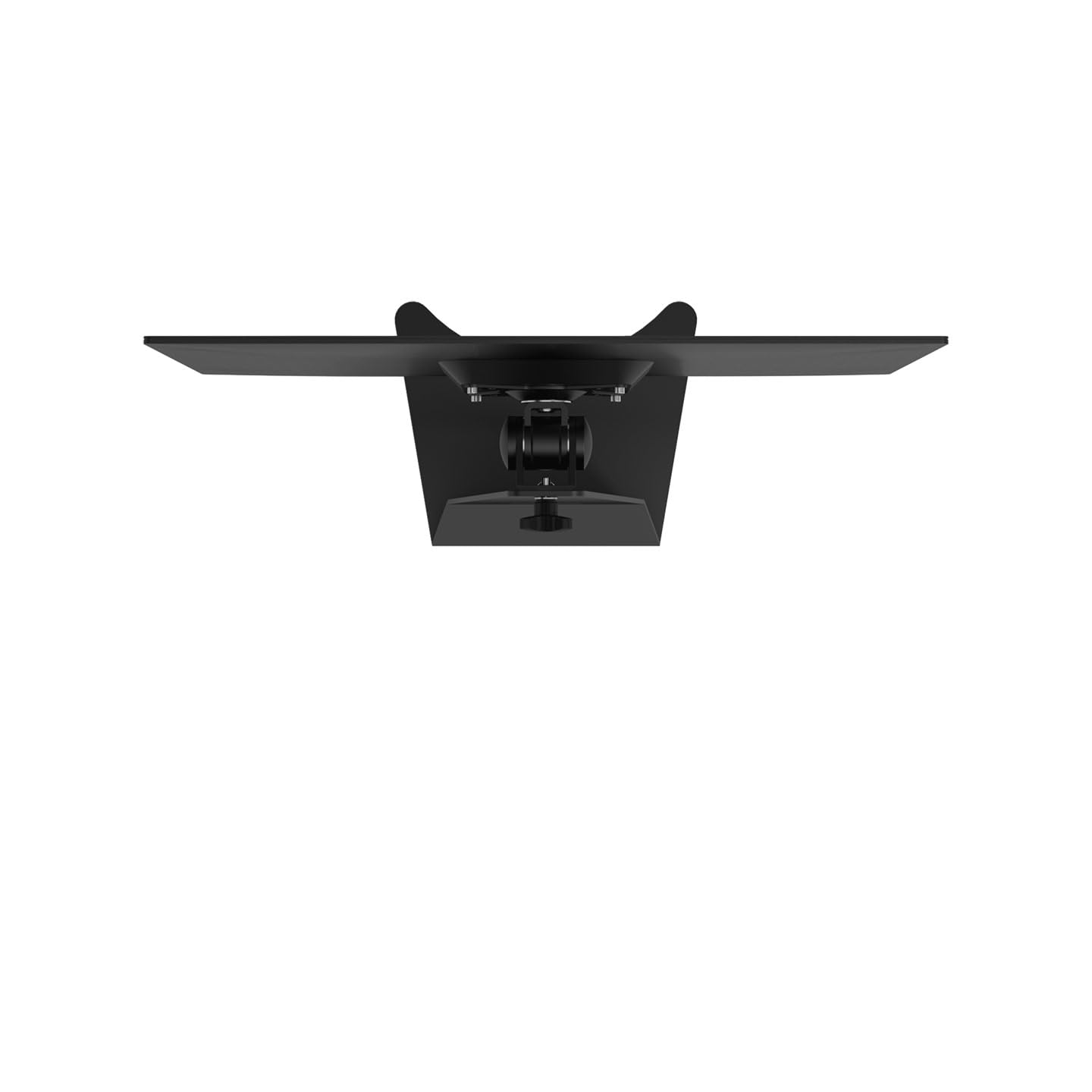 Dataflex Addit Piedistallo per Monitor 503 Nero, elevatore per schermo regolabile in altezza, supporto per monitor regolabile e ruotabile, per 1 schermo fino a 15 kg, compatibile con VESA MIS-D 75x75/100x100mm