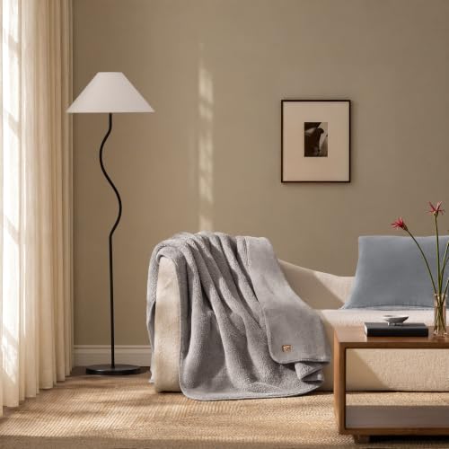 [Prime] UGG Whitecap 50" x 70" Plush Fleece Throw Blanket (3 Colors) - image 8