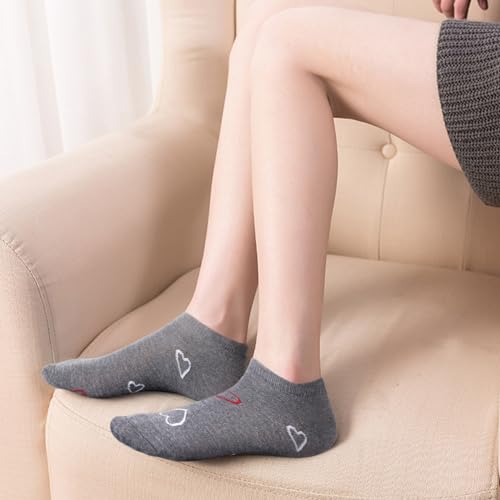 Socks for Women Ankle - 6/10 Pairs Low Cut Thin Athletic Cotton Casual Socks Mesh Breathable for Summer3