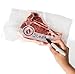 Vacuum Sealer Bags Roll 8''x16' (Set Of 1) 12 Mil Thick, Super Heavy Duty, 3x Stronger Than Competitors! These BPA Free Food Saver Bags Works On Any Vacuum Sealer Machine. Best for Sous Vide Cooking