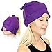 Magic Gel Gorro de Gel Tipo Diadema para Migraña y Dolor de Cabeza - Gel Frio para Aliviar la Tensión en Cabeza y Ojos - Elástico, Cómodo, Oscuro y Fresco - Talla Única